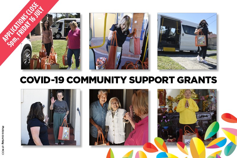 Deadline extended! Multicultural NSW COVID-19 Community Support Grants now close on Friday 16 July